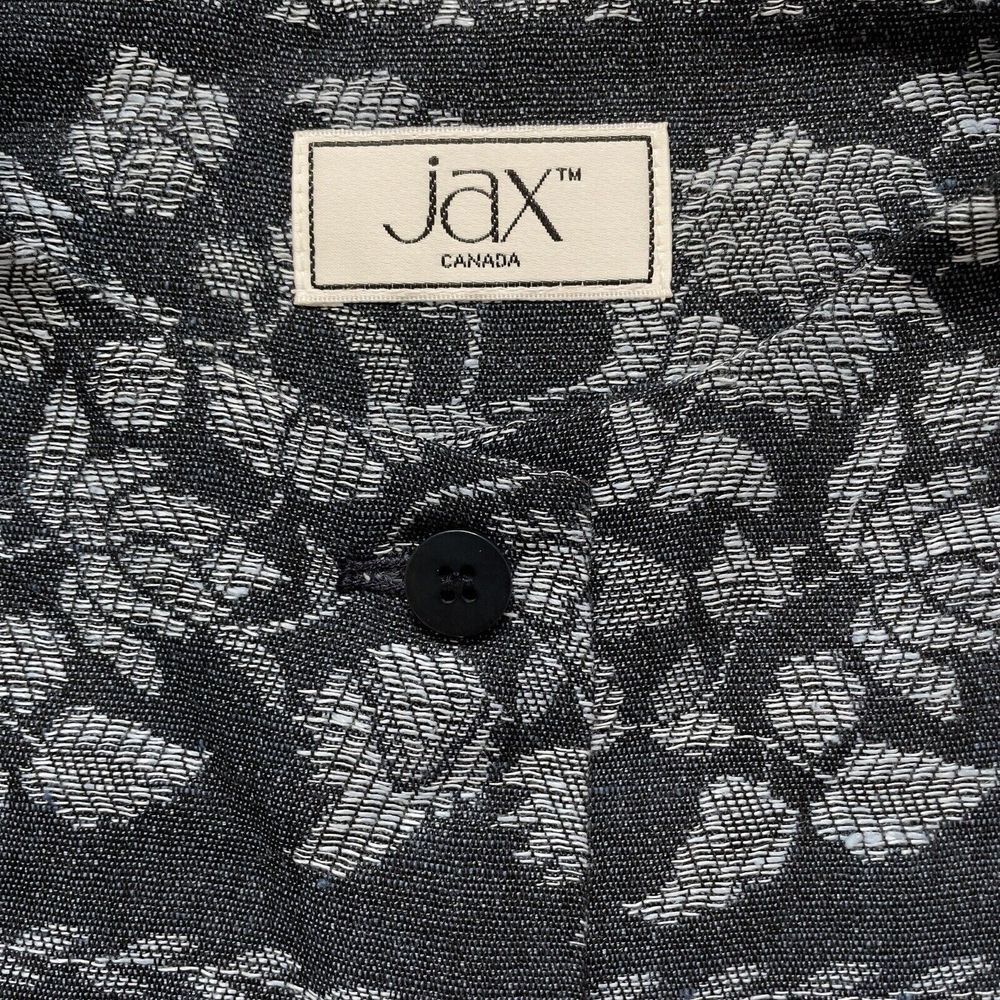 Jax Canada Vintage Womens Vest Blue Floral Size 10 NWT - Picture 6 of 9